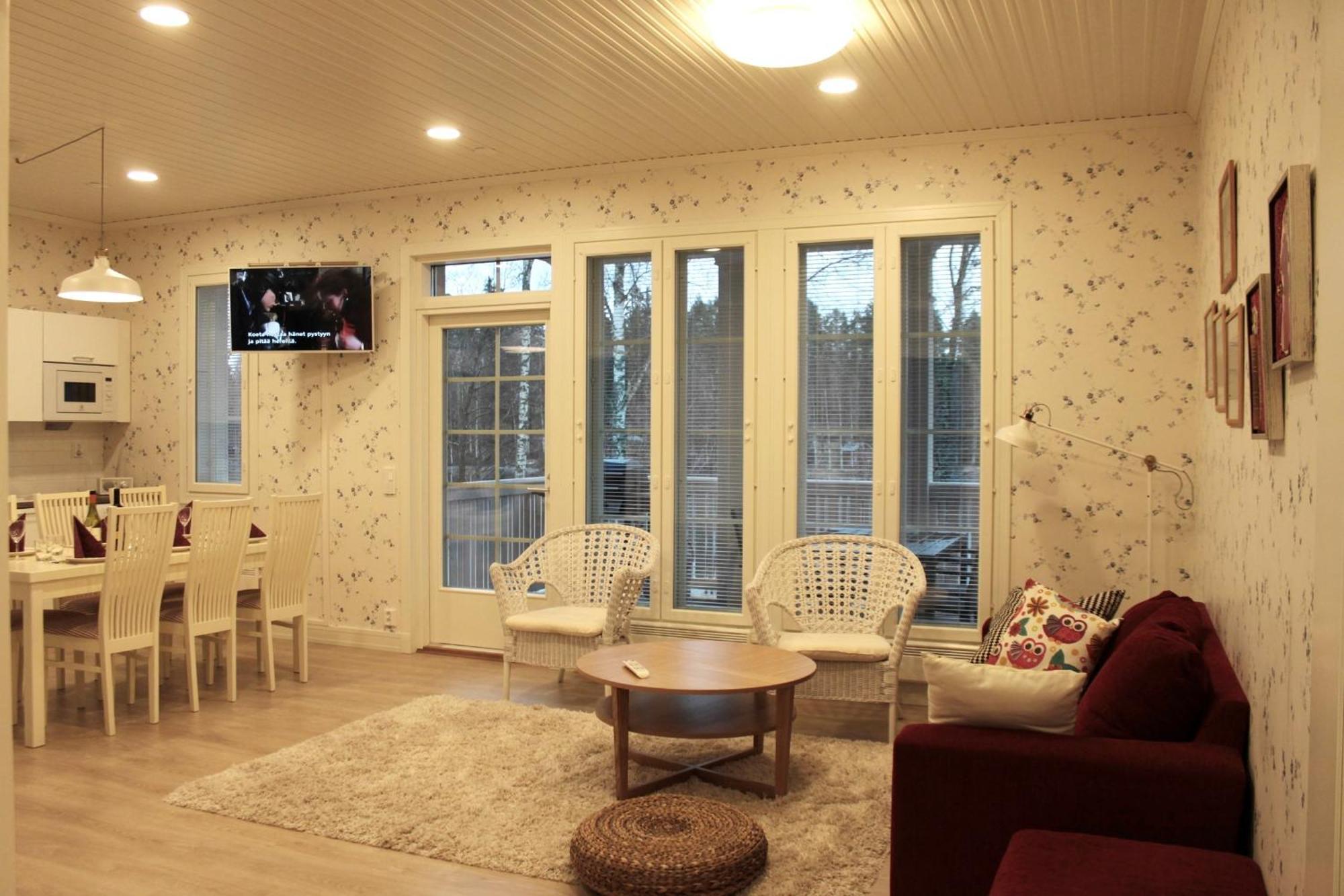 Loeydoen Kartano Villas Микели Стая снимка